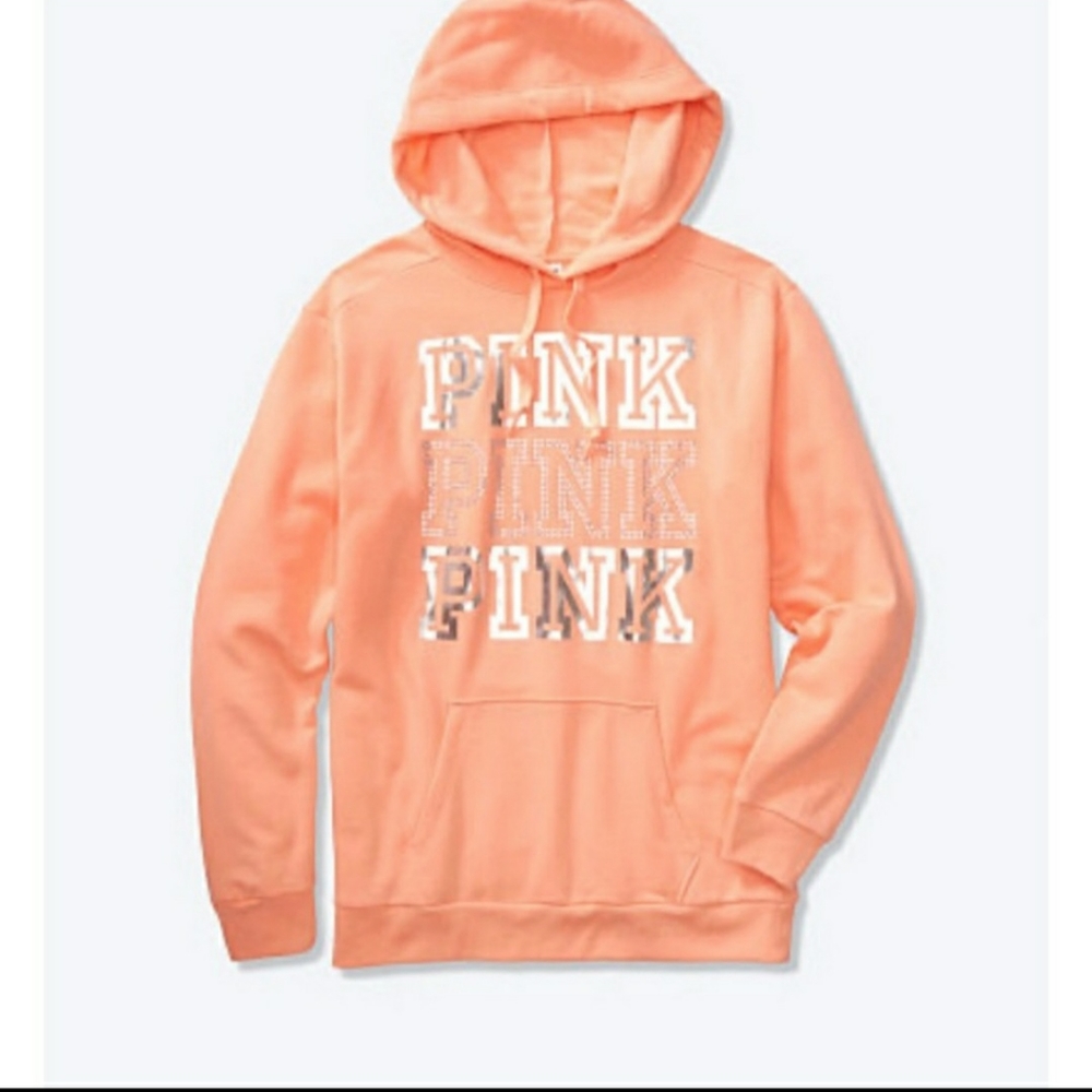 NWT. BLING PULLOVER HOODIE SIZE X-LARGE